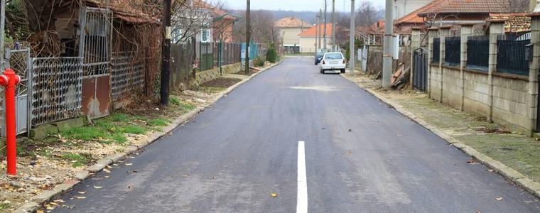Приключи подмяната на водопровод и възстановяването на пътните платна на три улици в Генерал Тошево