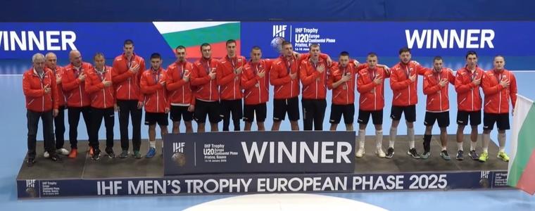 ХАНДБАЛ: България U20 триумфира на IHF Trophy - Зона Европа (ВИДЕО)