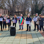 В Шабла протестираха срещу изграждането на ветрогенератори в общината (ВИДЕО)