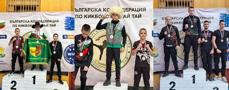 3 медала за състезателите на "Десант" от Държавното първенство по кикбокс стил К1