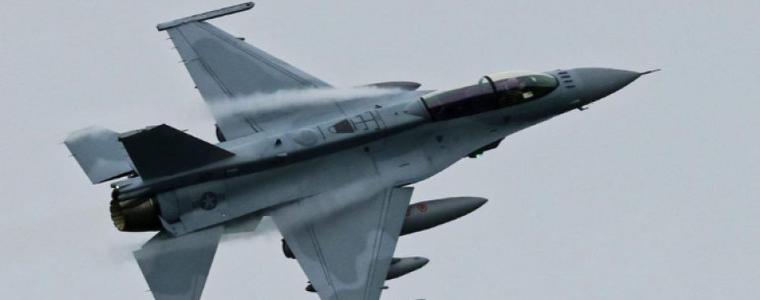 Българският F-16 е летял в първия си полет у нас