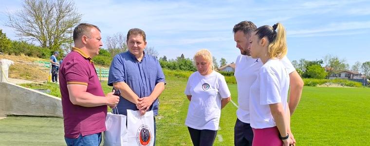 Живко Желязков приветства участниците в проекта „Подай, атакувай, стреляй, отбележи!“ по програма „Еразъм +“