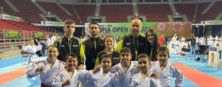Три медала за КК "Самурай" от най-големия турнир по карате в България "София опън“ 