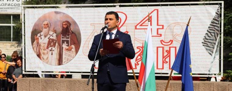 Валентин Димитров: 24 май е свещена дата, най-светлият символ на духовната ни идентичност