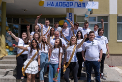 Тържествено изпращане на випуск 2025 в Шабла