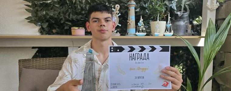 Живко Зидаров от ЧСУ „Леонардо да Винчи“ с нова награда от международен фестивал (СНИМКИ)