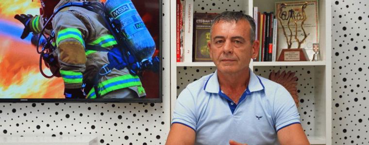 Комисар Дарин Димитров: Между 6 и 15 пъти на ден излизат екипите на Пожарната в областта (АУДИО)