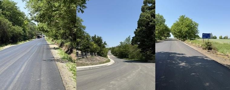 Напредват дейностите по рехабилитация на няколко пътни участъка в община Добричка