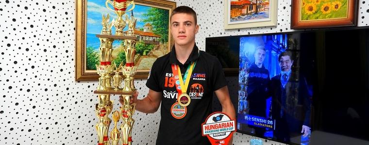 Следващата цел на Диян Димитров – световен шампион по кикбокс и при мъжете (ВИДЕО)