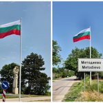 Поставиха национални флагове в още пет села от община Добричка 
