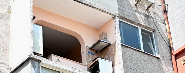 Четирима са в болница след взрив на газова бутилка в Добрич (ВИДЕО)