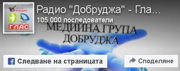 Медийна група „Добруджа“ с над 105 000 последователи във Facebook