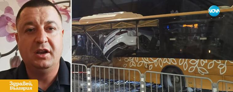 Шофьорът на автобуса, в който се вряза кола, имал 2 седмици до пенсия