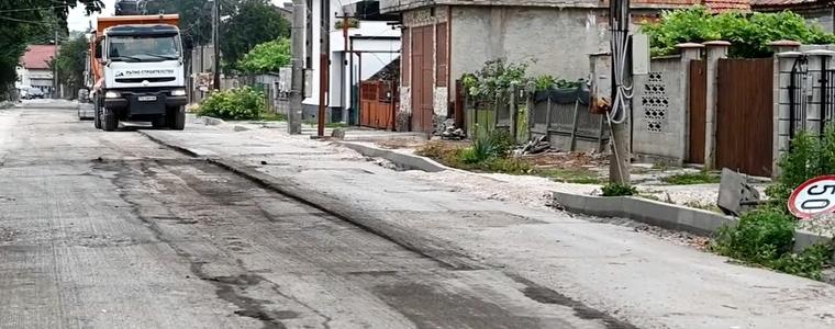 Утре ще започне подготовка за полагане на асфалт по ул. „Хан Тервел“