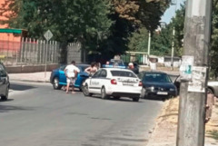 Пътен инцидент по улица "Оп. Димитър Ковачев" в Добрич