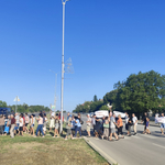Живеещите в района на Рилските блокове в Добрич излязоха на протест заради лошата инфраструктура