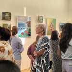 Открита бе живописна изложба на д-р Гюняр Мердан в Каварна