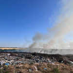 Пожар в депото за отпадъци край Силистра, вече е овладян 