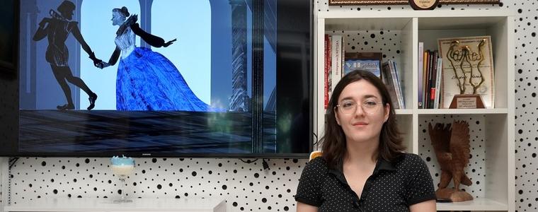 Благовеста Нейчева  вдъхновено  работи върху илюстрации и комикси (ВИДЕО)