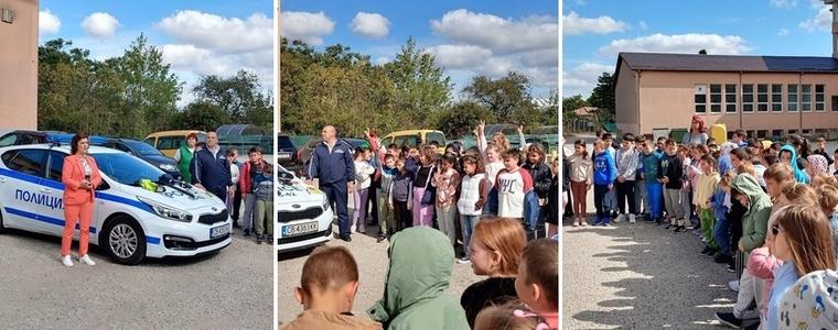 ОД МВР-Добрич продължава със срещи в училища, свързани с пътната безопасност