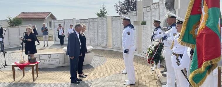 Соня Георгиева: Отдаваме почит към героите на Добричката епопея - един от най-величавите моменти в историята ни (СНИМКИ и ВИДЕО)