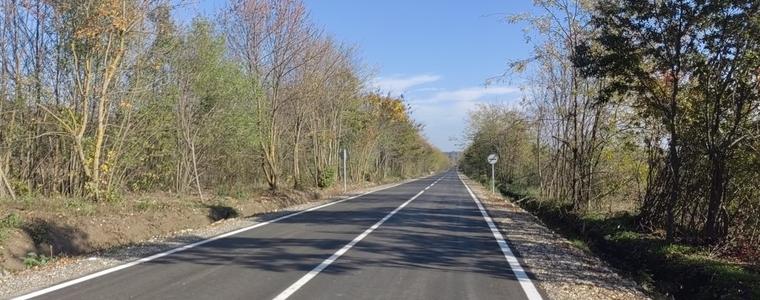 Приключи проектът за рехабилитация на пътя Жегларци - Бенковски
