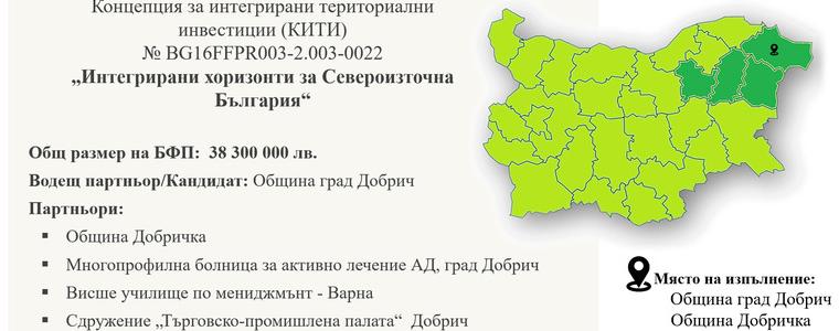 Публично обсъждане на комбинирана концепция „Интегрирани хоризонти за Североизточна България“ 