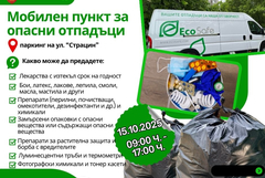 Община Добрич организира кампания за събиране на опасни отпадъци от домакинствата
