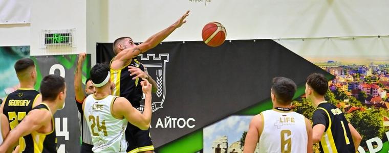 БАСКЕТБОЛ: Ънстопабъл с победа като гост на Вихър (Айтос) в мач от ББЛ А група – Изток