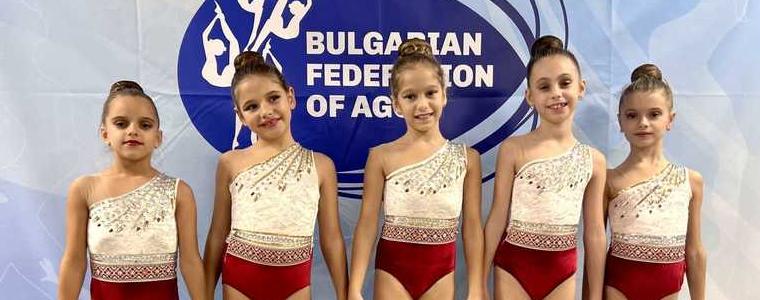 Достойно представяне за клуб “Виктория” от Добрич на световното по естетическа групова гимнастика