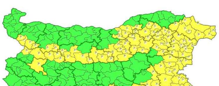 НИМХ предупреждава за силен вятър в цялата област в утрешния ден