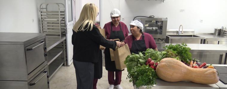 Обновена и с ново оборудване е кухнята на Домашния социален патронаж в село Стожер (ВИДЕО)
