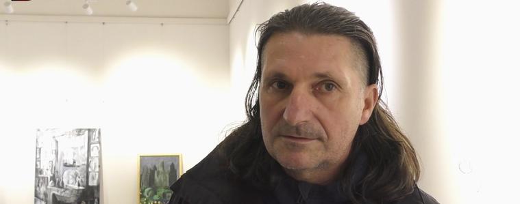 Ранни и нови творби показва Ангел Илиев в ретроспективна изложба „Присъствие“ (ВИДЕО)