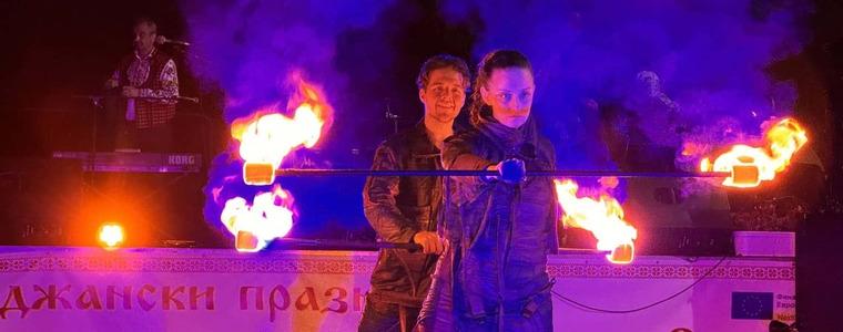 Светлинно шоу озари фестивала „Добруджански празник на духа – традициите оживяват в Рилци“