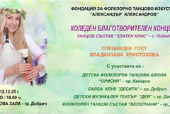 Фондация „Александър Александров“ организира коледен благотворителен концерт