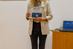 Гергана Дафова e първият носител на годишната награда „Шабла“