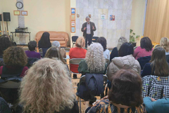 Голям интерес към лекцията „Стратегии за справяне със стрес и душевни кризи“ на проф. Николай Колишев