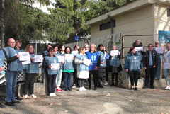 Протест на социалните работници в Добрич заради ниски заплати и високо натоварване (ВИДЕО)