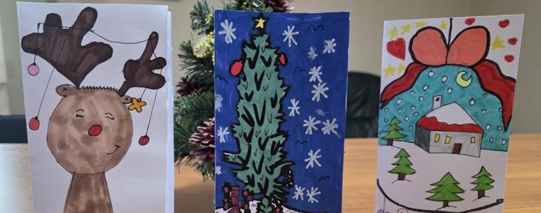 285 деца участваха в конкурса за най – красива коледна картичка в Добрич