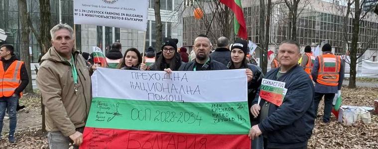 Добруджанско участие в днешния мащабен протест на земеделските производители в Брюксел