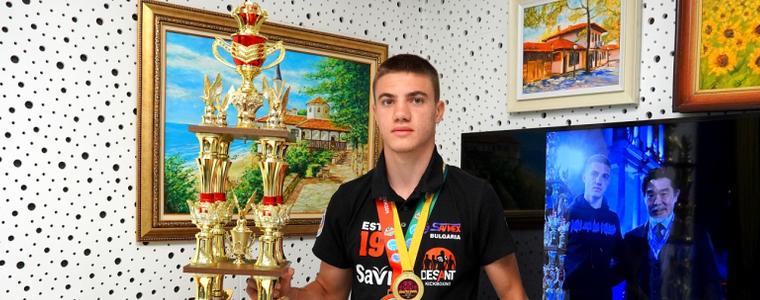 Кикбоксьорът Диян Димитров е Спортист на Добрич за 2025 г. 