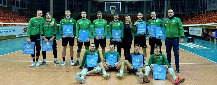 Предколедна изненада за волейболистите на Добруджа 07 преди мача за Купата