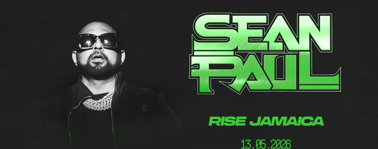 Sean Paul излиза на Vidas Art Arena с Rise Jamaica на 13 май 2026