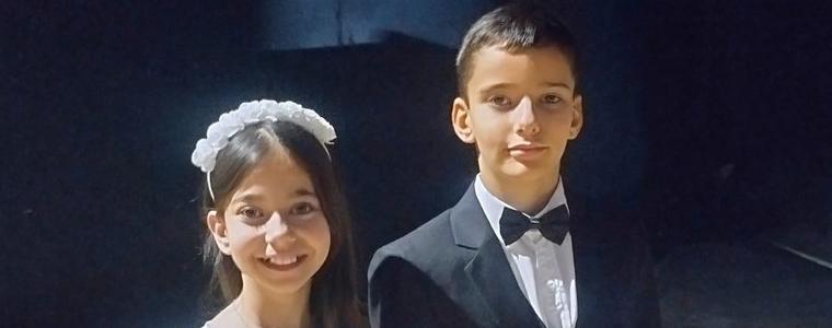 Ванеса Кънчева и Лъчезар Николов участваха в Новогодишния музикален фестивал "Като лъвовете"