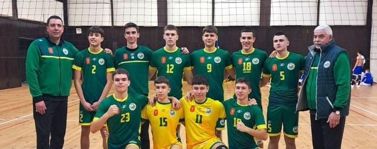 ВОЛЕЙБОЛ: 5 победи от 5 мача за юношите на Добруджа 07 в зоналния етап на държавното