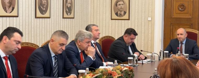 Зафиров при президента: Няма как този парламент повече да формира правителство