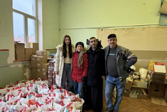 Храм „Св. Климент Охридски“ и ABC Маркет с огромно дарение за кампанията „Споделен хляб“