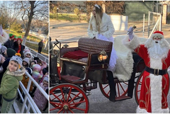 Коледна магия с Дядо Коледа зарадва децата от ДГ №27 „Славейче“