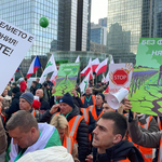 75 българи са част от многохилядния протест на земеделските производители в Брюксел (СНИМКИ)