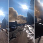 Голям пожар в Букурещ, гасят го роботи